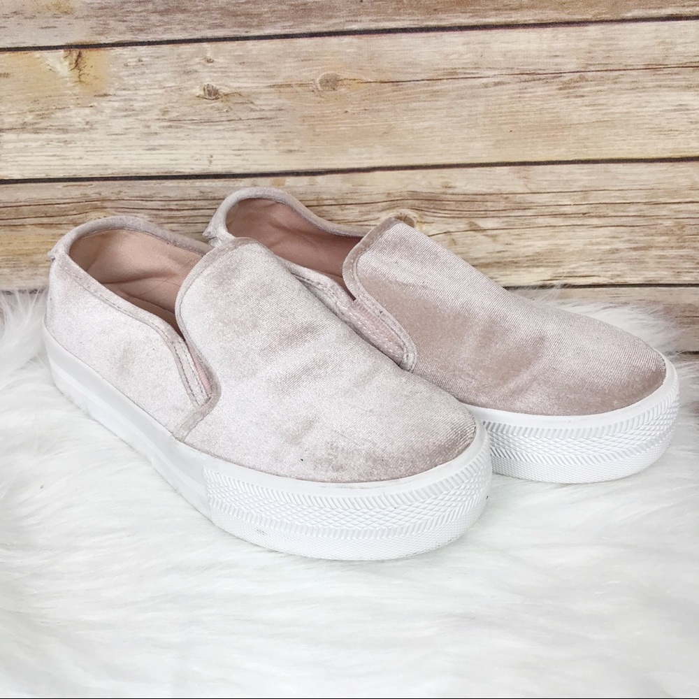 G by GUESS Citti Slip-On Platform Sneakers Pink